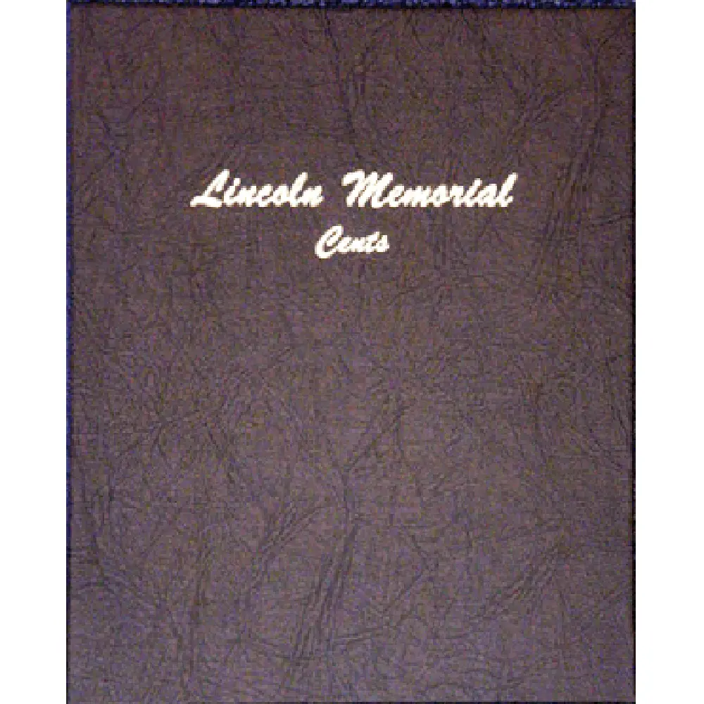 Dansco #7102 Lincoln Memorial - Cents 1959-2009