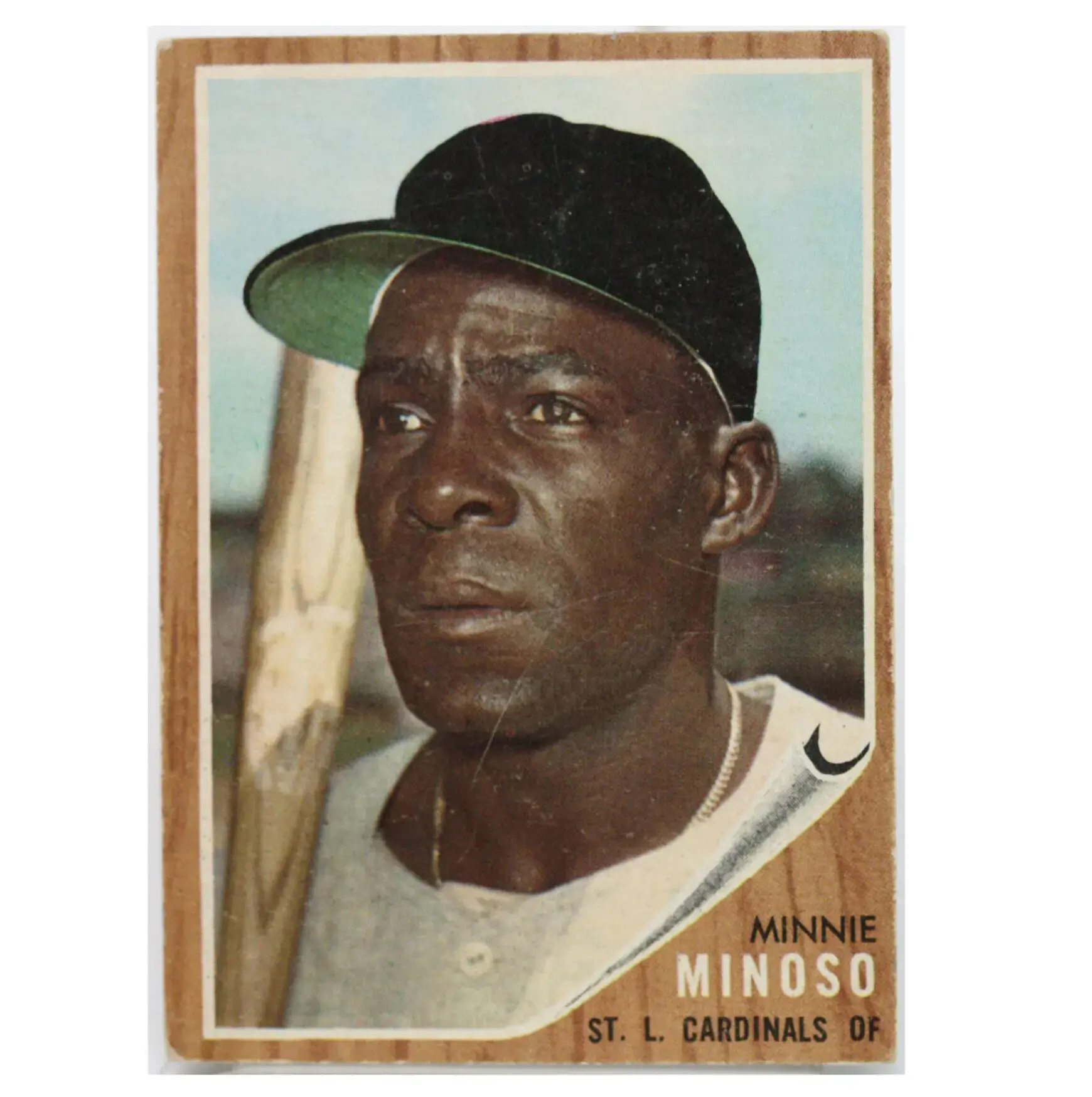 1962 Minnie Minoso St. Louis Cardinals Topps #28