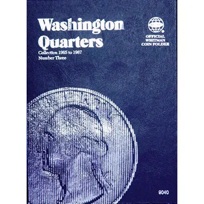 Whitman Washington Quarter Folder 1965-1987