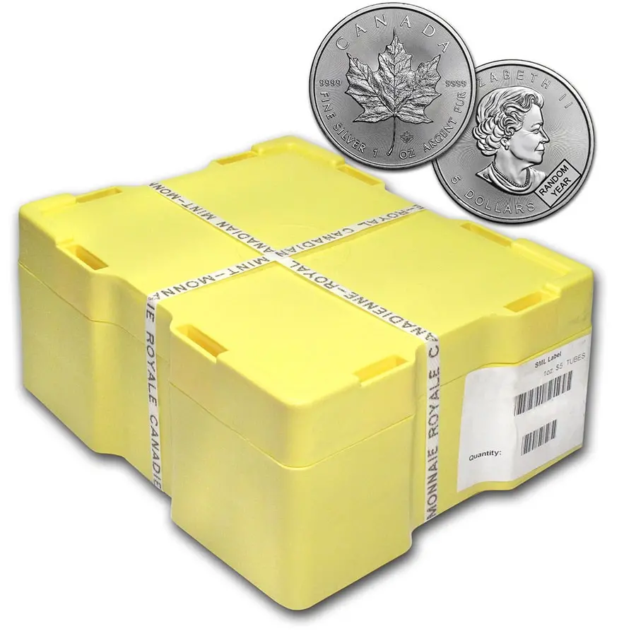 Canada 500-Coin Silver Maple Leaf Monster Box