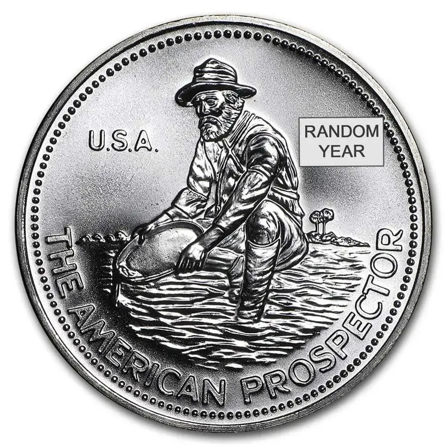 Engelhard Prospector 1 oz Silver Round