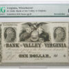 1840's $1 Virginia Winchester