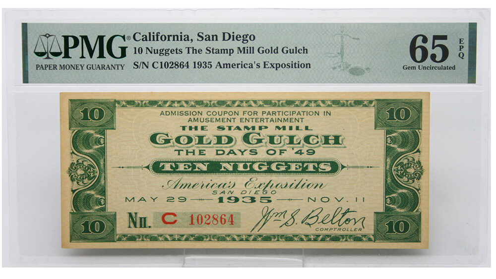 The Stamp Mill Gold Gulch 10 Nuggets California