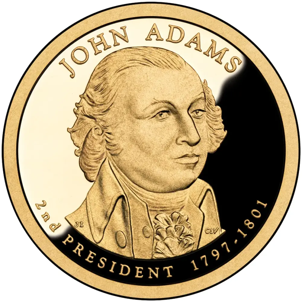 2007 Presidential Dollar Coin John Adams