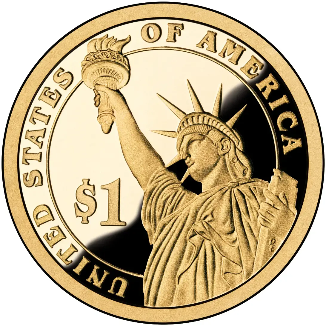 2008- S  Andrew Jackson Presidential $1 Coin- PF - Image 2