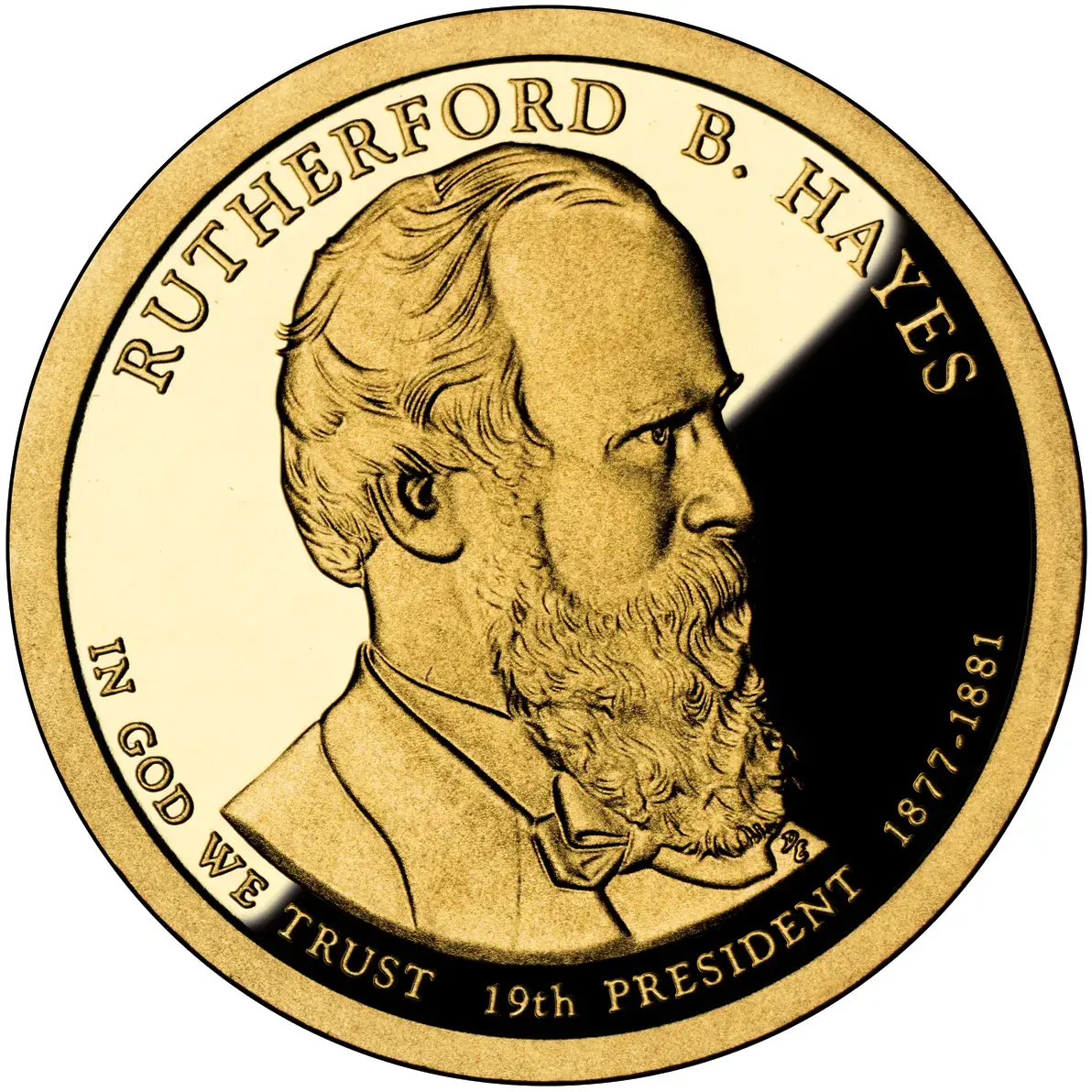 2011- S  Rutherford B. Hayes Presidential $1 Coin- PF