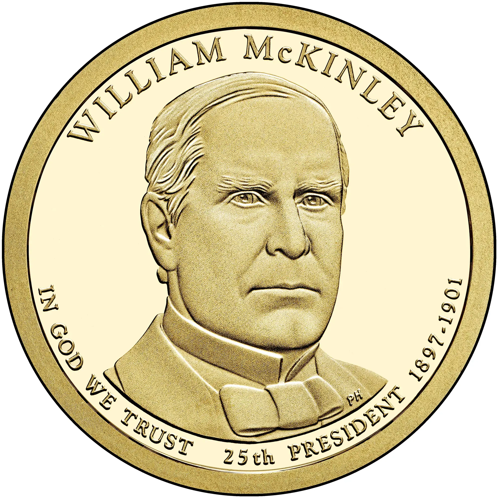 2013- S  William McKinley Presidential S $1 Coin- PF