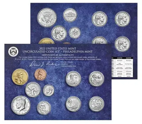 Uncirculated Coin Set 2022 - Image 3