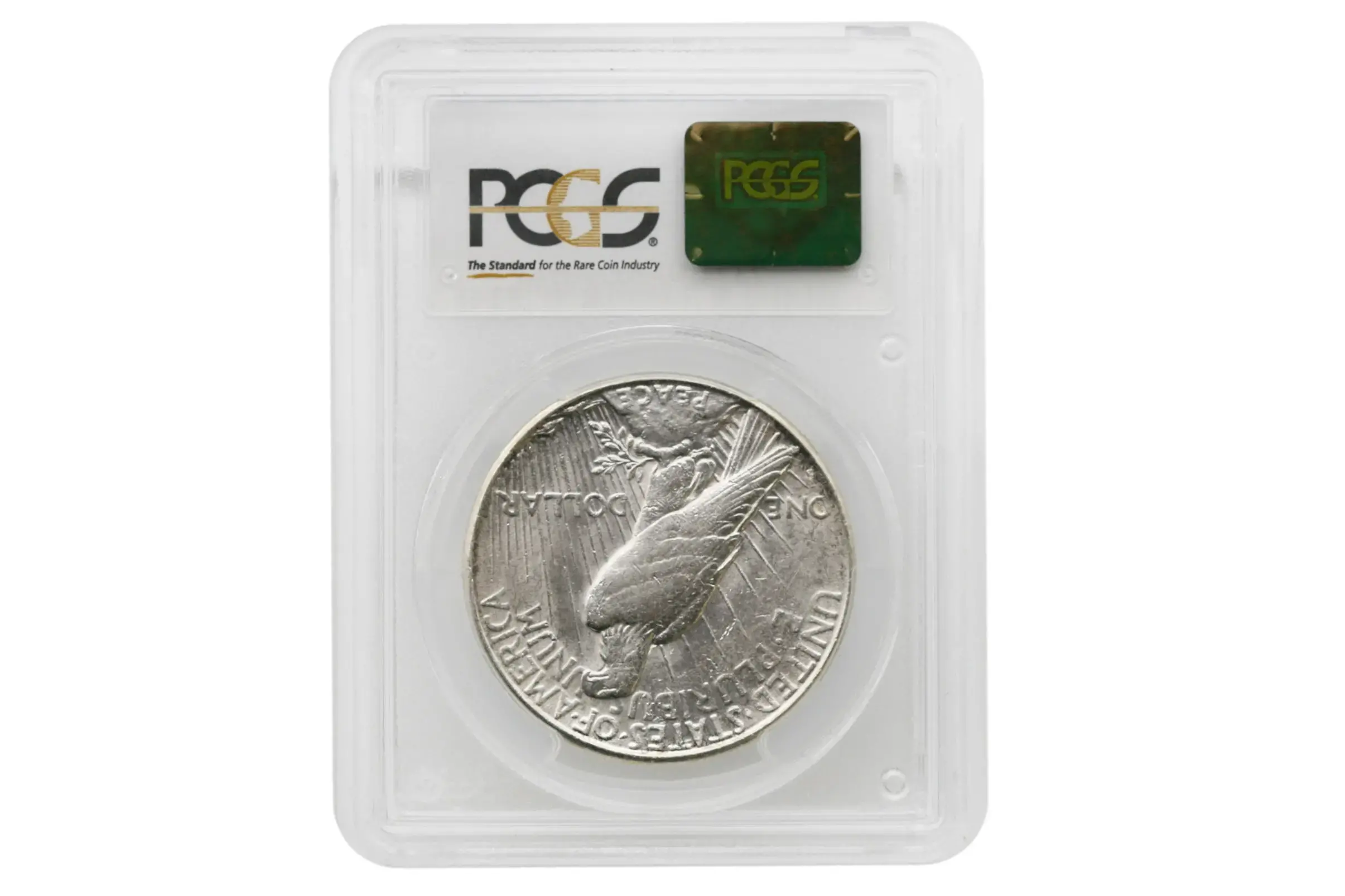 1928-S $1 Peace Dollar PCGS AU50 - Image 2