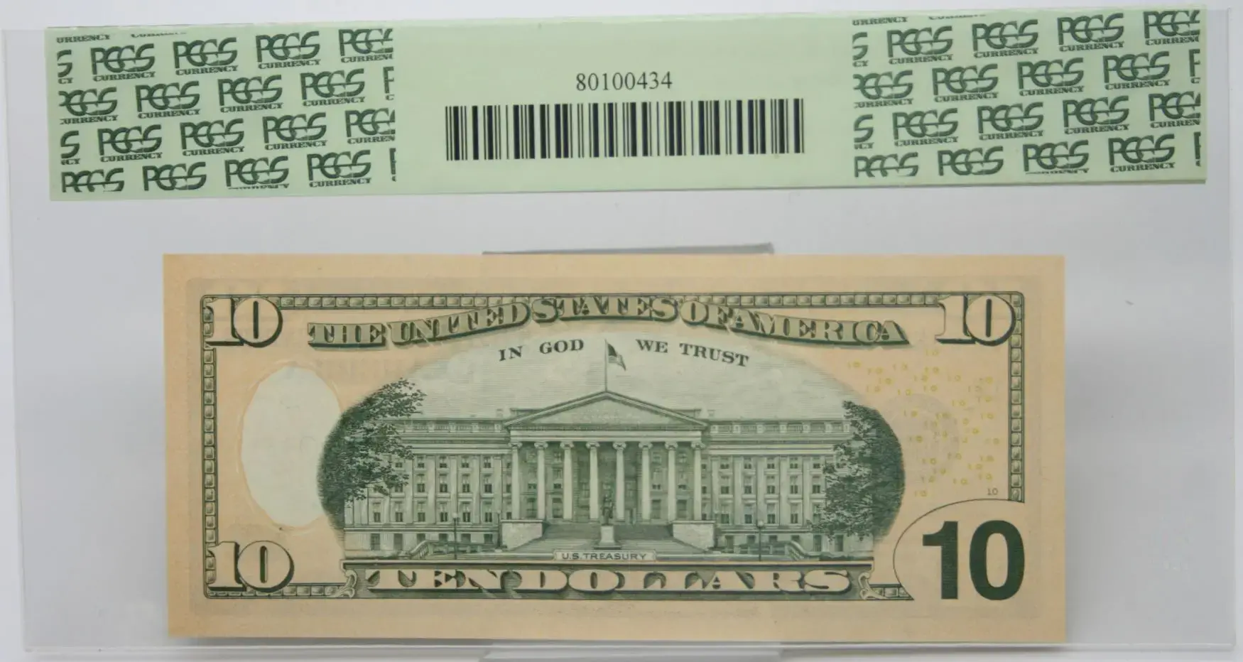 2004 $10 Federal Reserve Fort Worth Star Note Fr#2040-L* PCGS Superb Gem New 68 PPQ - Image 2