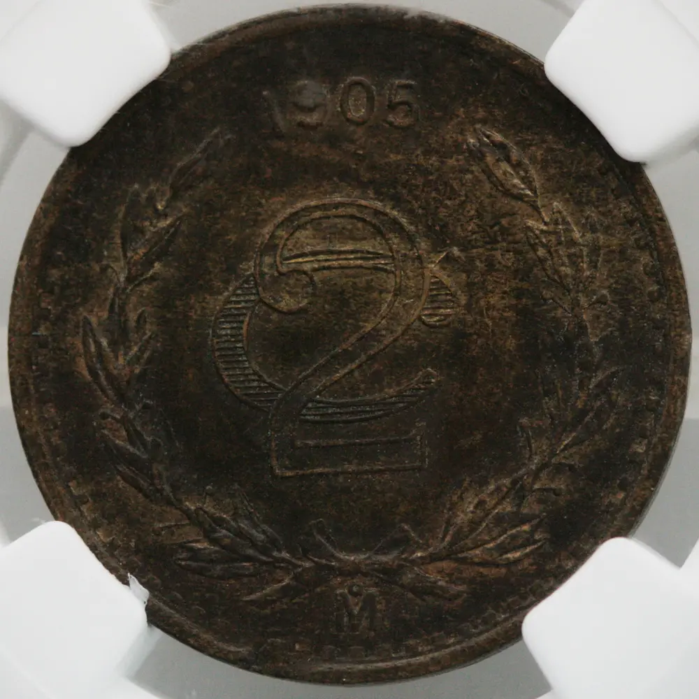 1905-MO Mexico 2 Centavo
