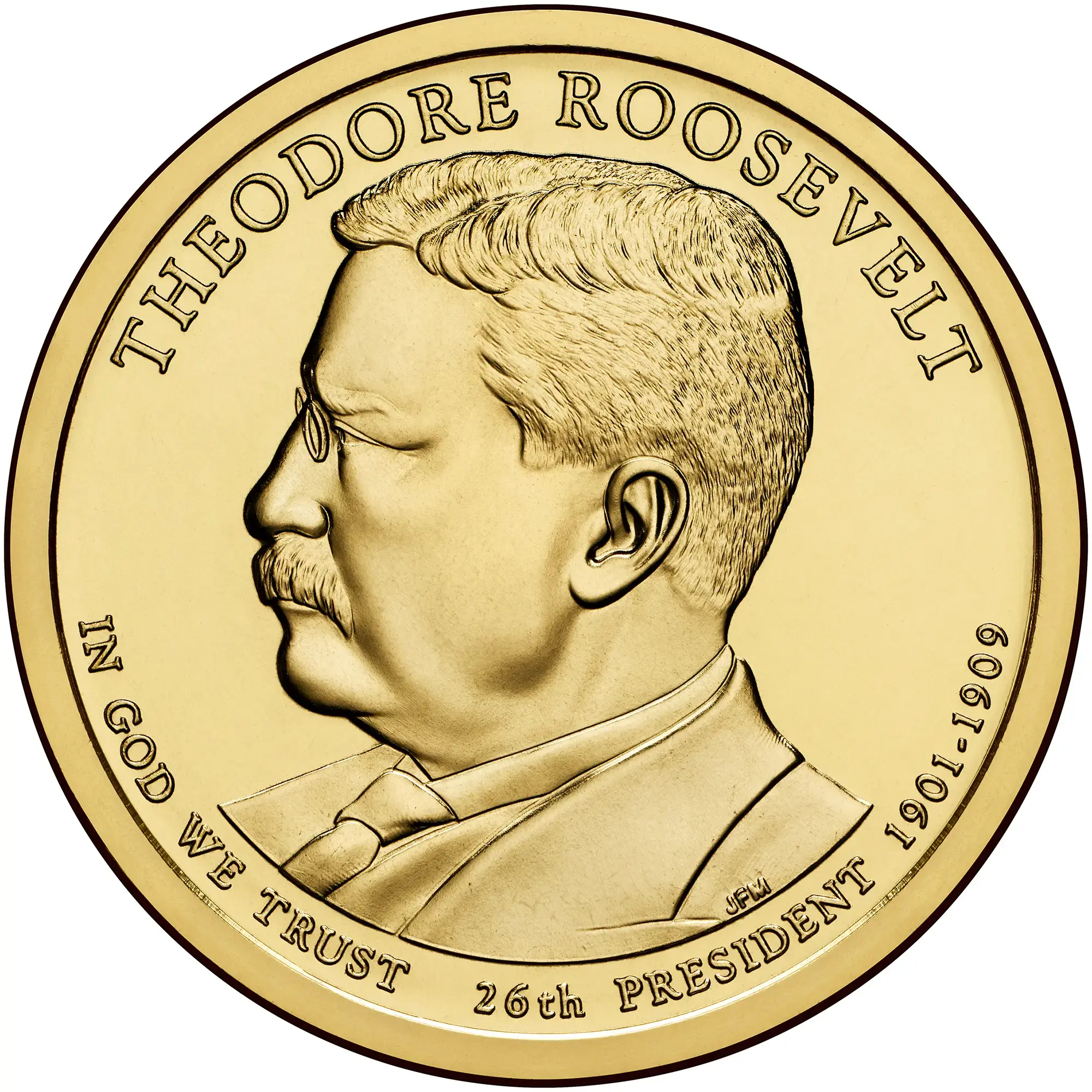 2013-P  Theodore Roosevelt Presidential $1 Coin- UNC