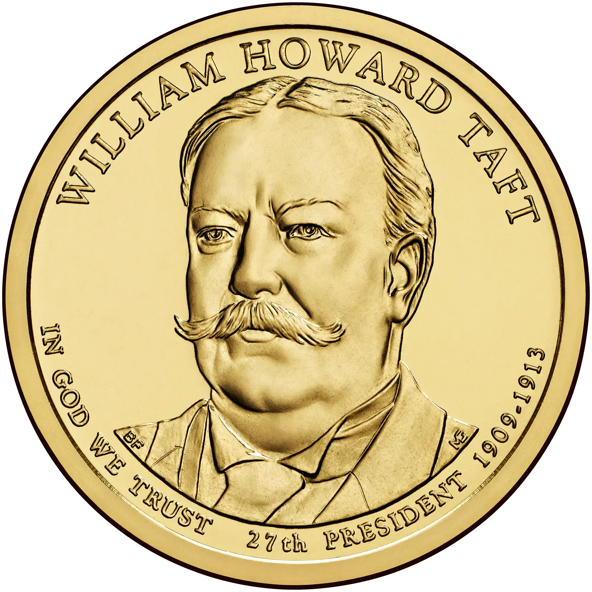 2013-P  William Howard Taft Presidential $1 Coin- UNC