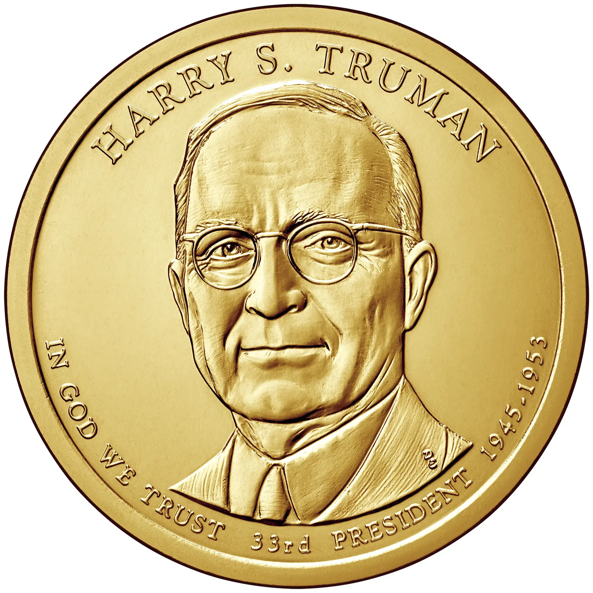 2015- P  Harry S. Truman Presidential $1 Coin- UNC
