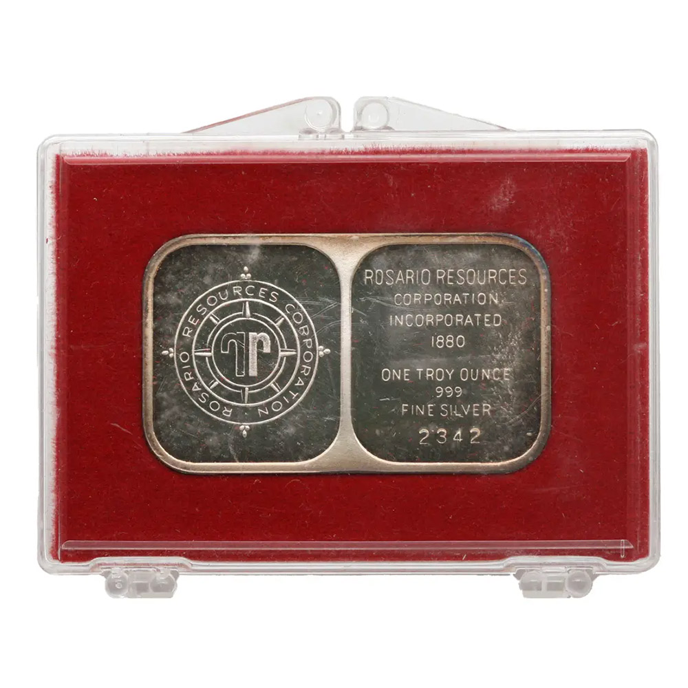 1977 Canada Beaver 1 oz Silver Rosario Mint CV Coins & Collectables