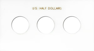 Half Dollars Holders
