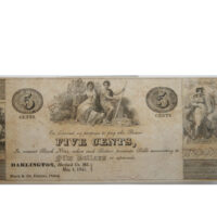 1841 5 Cents Darlington-MD (T. W. & B. Silver Jr.)