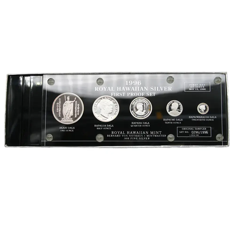 1996 Royal Hawaiian Silver Proof Set