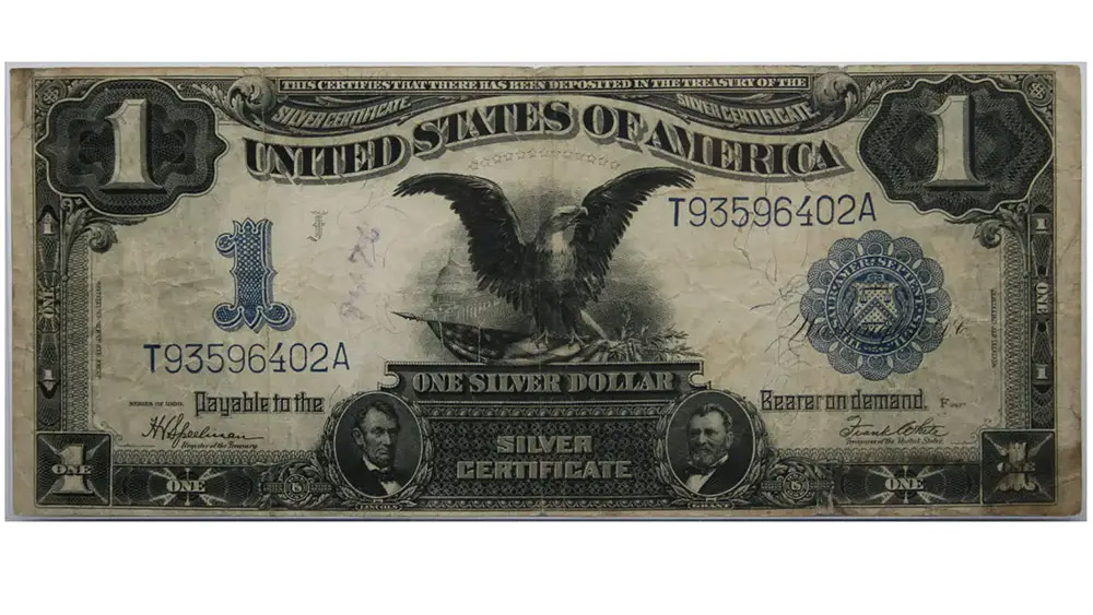 1899 $1 Black Eagle Silver Certificate Fr#236