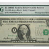 1969-B $1 Federal Reserve Note Misalignment Error