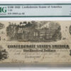 1862 $100 T-39 Confederate States Of America