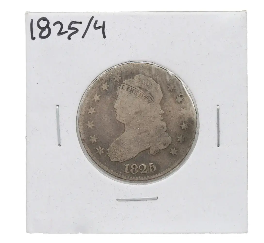1825/4 25C Capped Bust Quarter