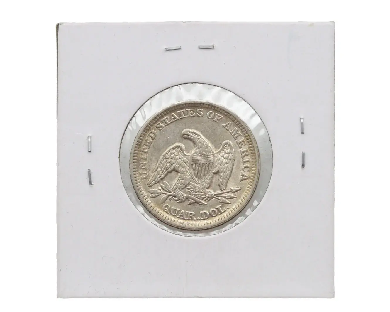 1856 25C Seated Liberty Seated Quarter AU - Image 2
