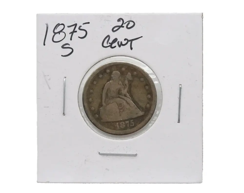 1875-S Liberty Seated Twenty Cent