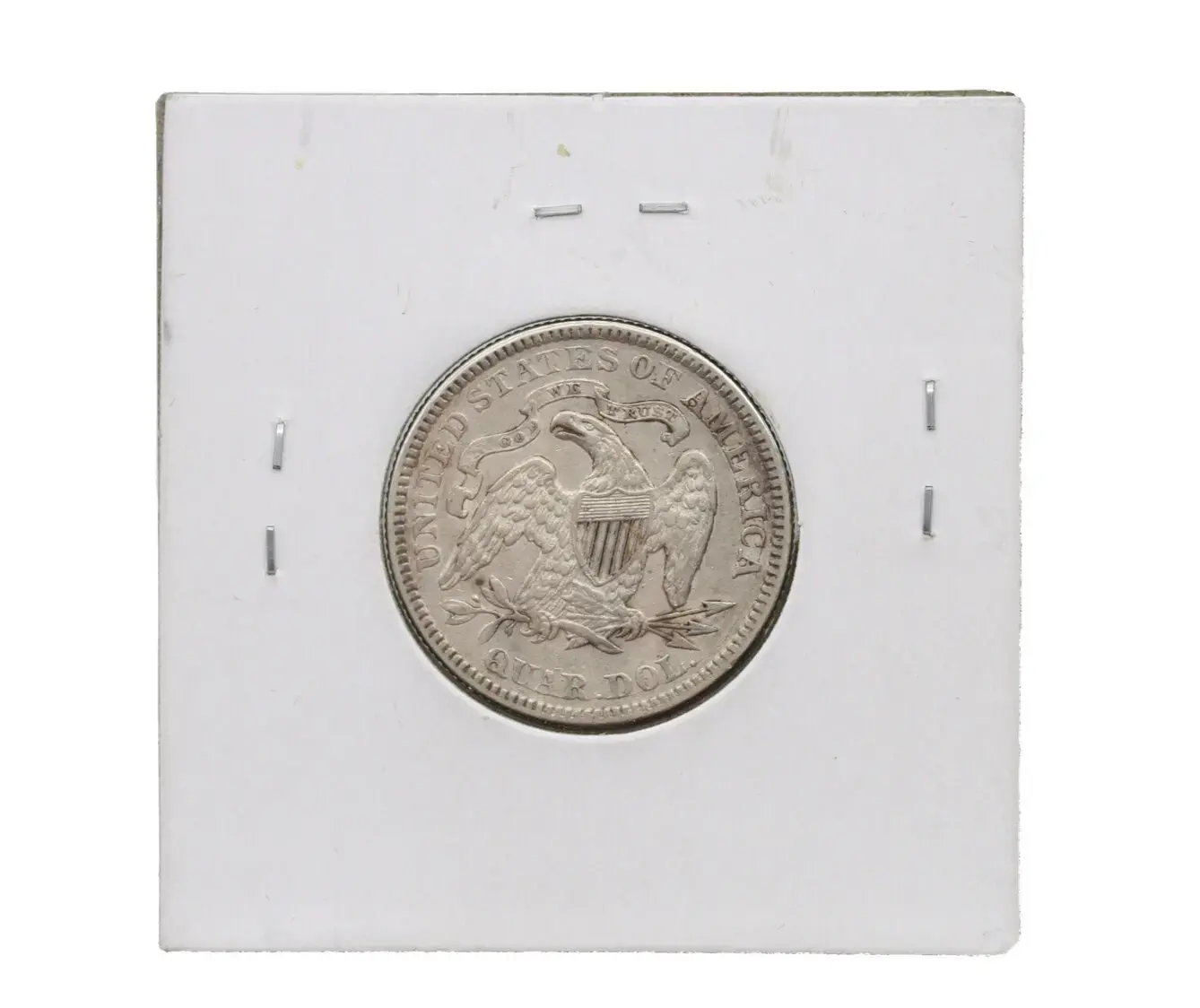 1876 Seated Liberty Seated Quarter AU - Image 2