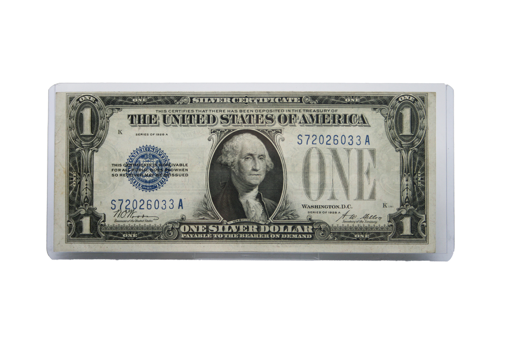 $1 1928 Silver Certificate Fr#1601 - CV Coins & Collectables