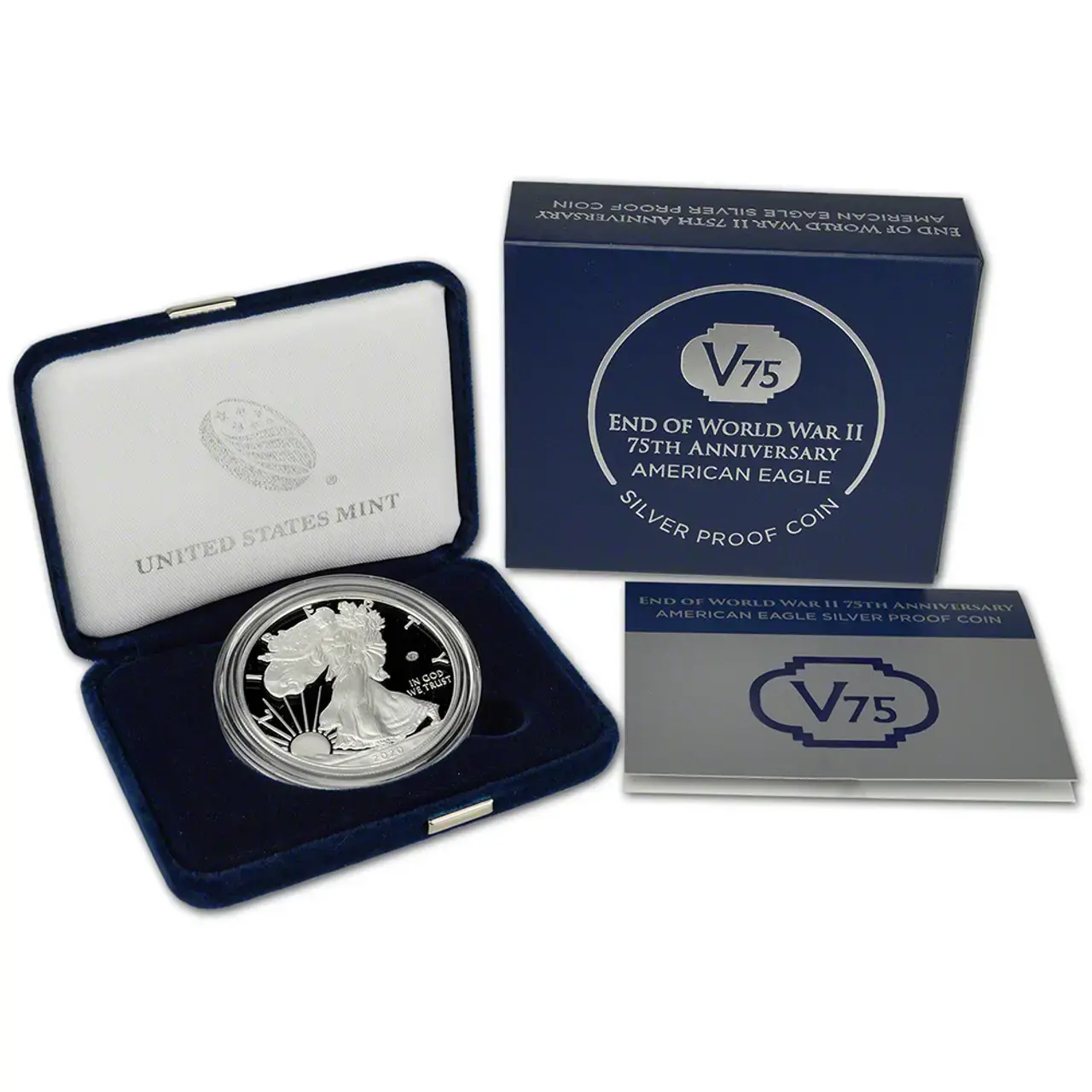 2020-W $1 American Silver Eagle Proof (V75 Privy)