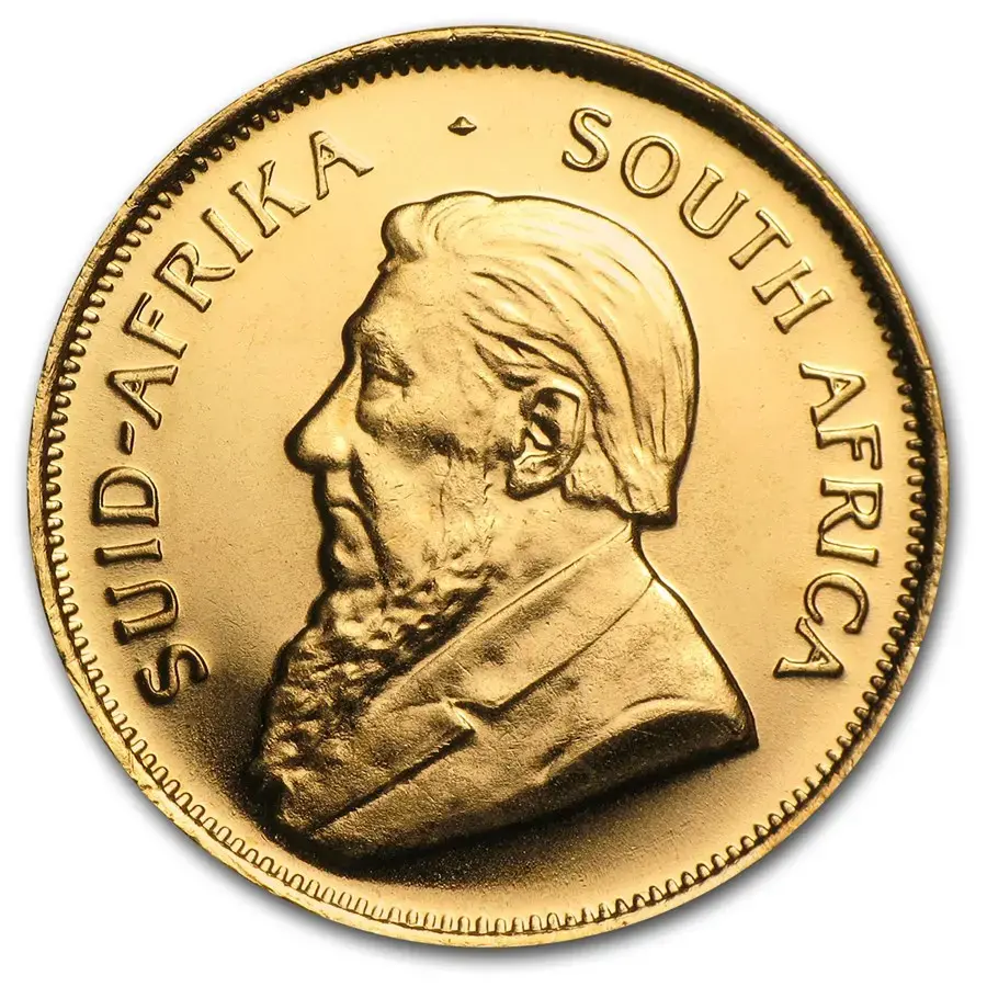 1/10 oz Krugerrand Gold Coin BU (Random Year) - Image 2