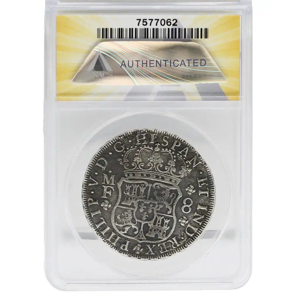 1736-Mo Mexico 8 Reales Reijgersdaal Shipwreck ANACS VF 35 - Image 3