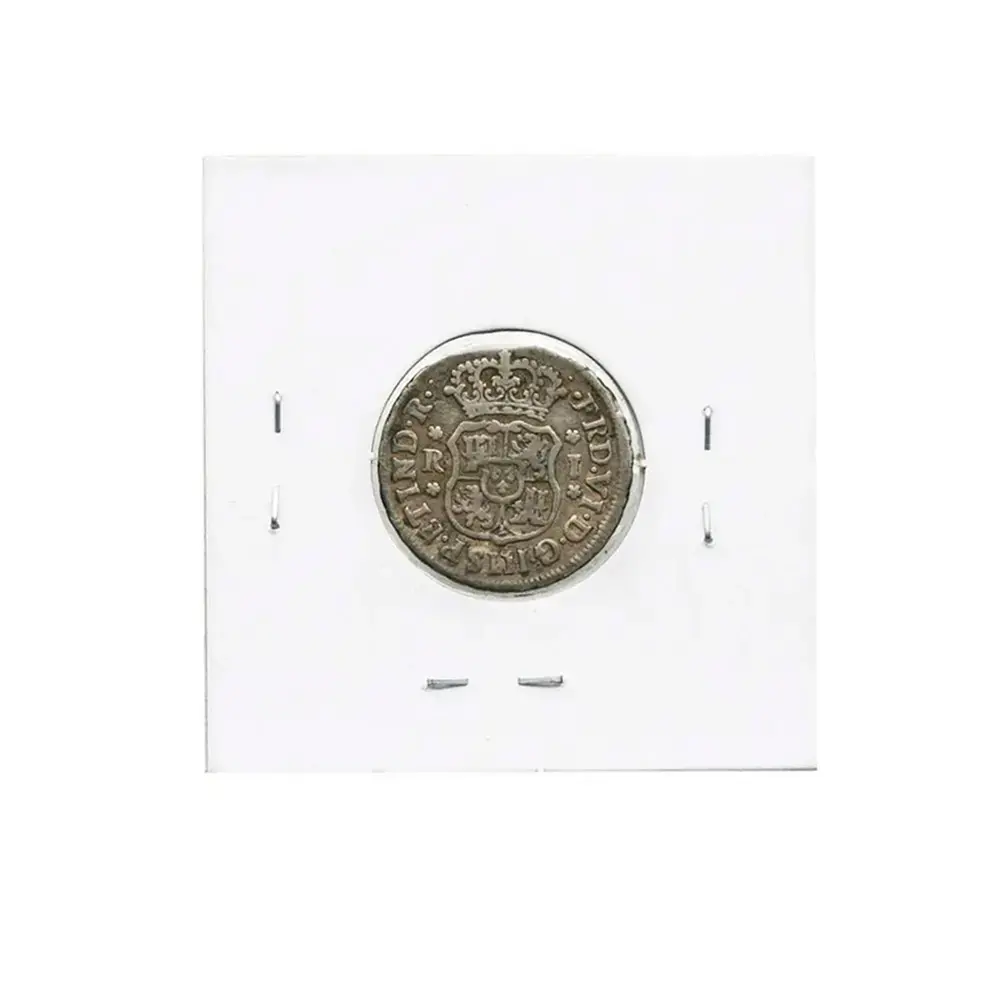 1752-MO 1 Real Spanish Colonial - Milled Coinage - Image 2