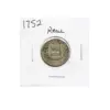 1752-MO 1 Real Spanish Colonial - Milled Coinage