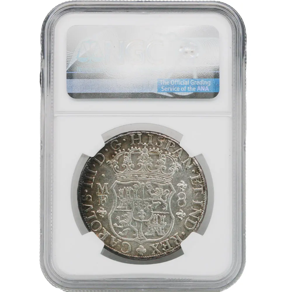 1765-MO|MF Mexico 8 Reales NGC MS 61 - Image 2
