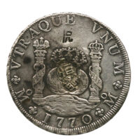 1770-MO|MF Mexico 8 Reales Chopmarked