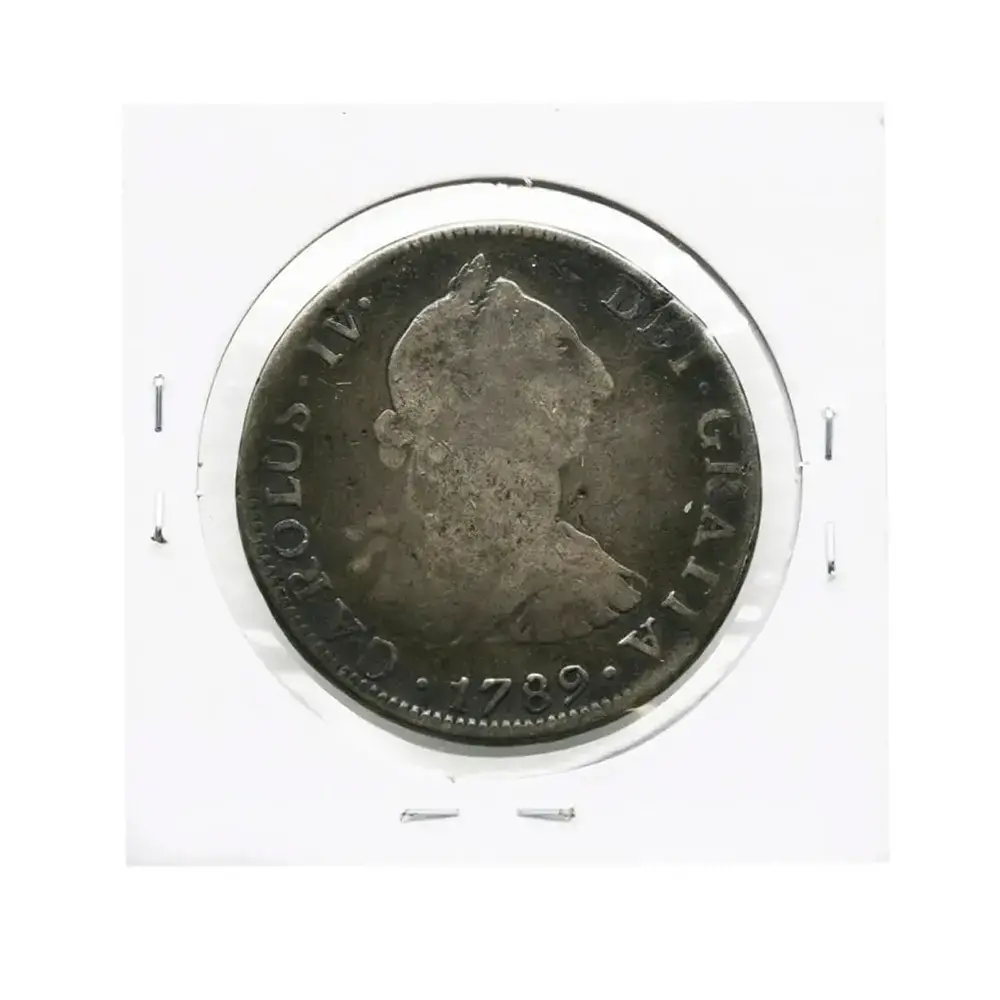 1789-MO|FM Spanish 4 Reales Colonial - Milled Coinage - Image 2