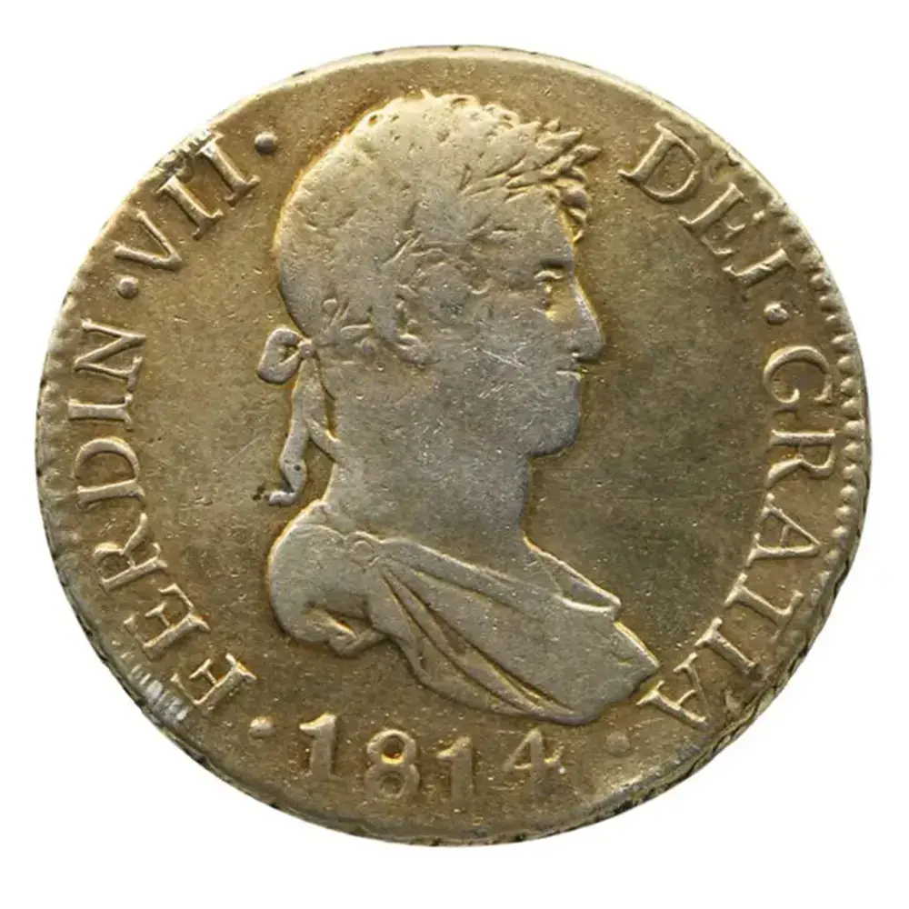 1814 CJ Spain Ferdinand VII 8 Reales KM#466