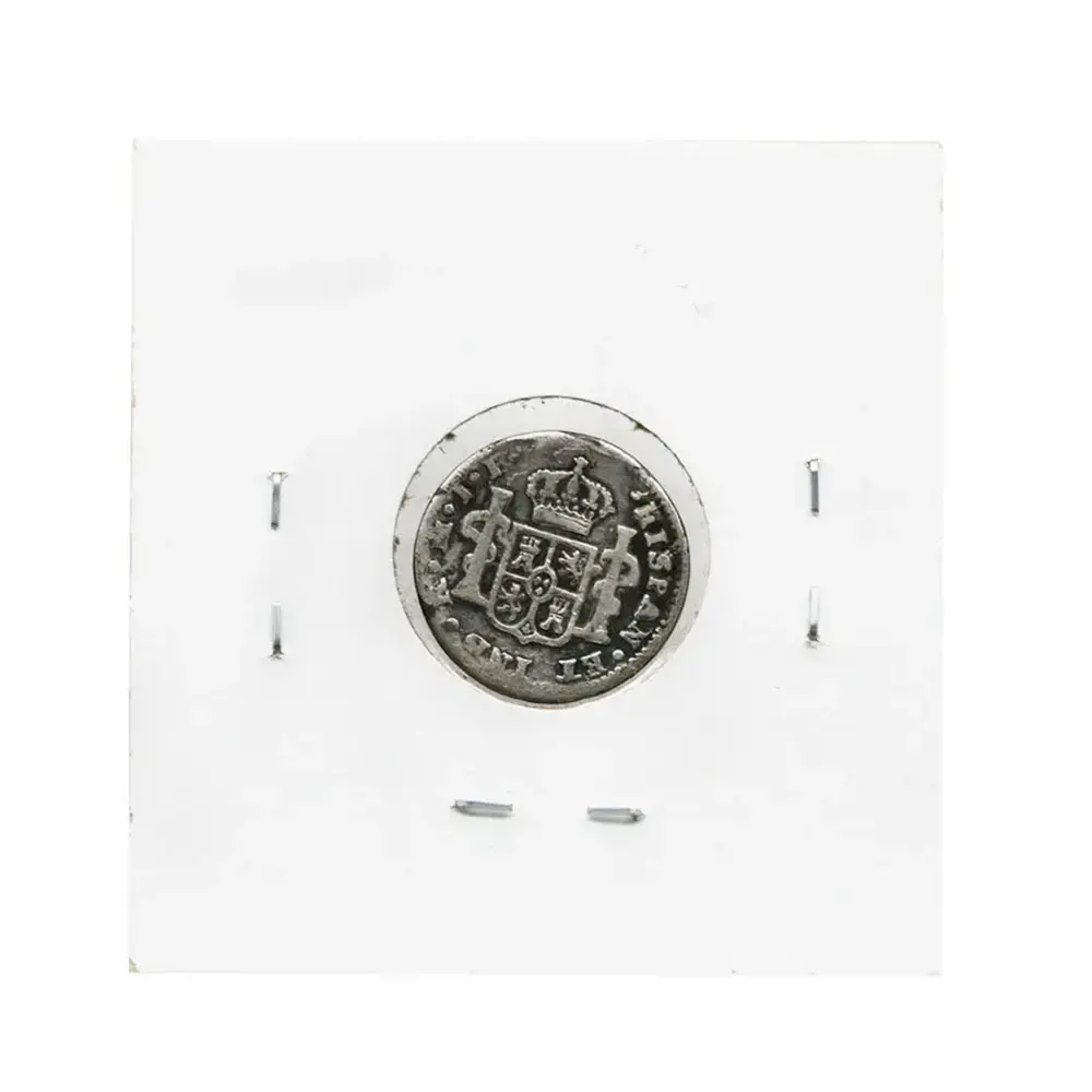 1816-MO|JJ Spanish Colonial 1/2 Real - Milled Coinage - Image 2