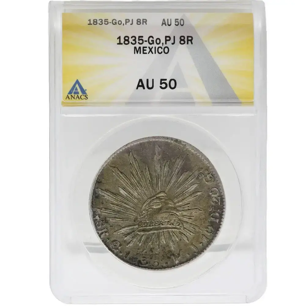 1835-GO|PJ Mexico 8 Reales