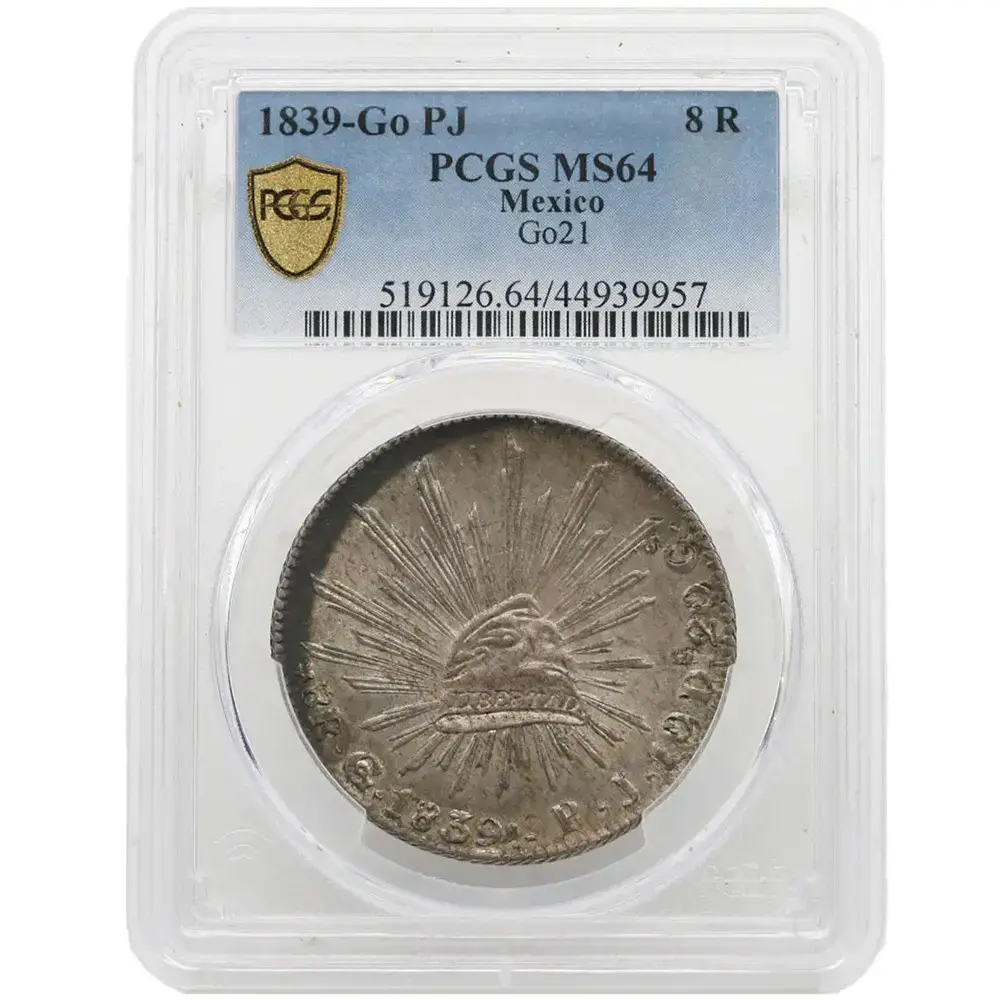 1839-Go|PJ Mexico 8 Reales
