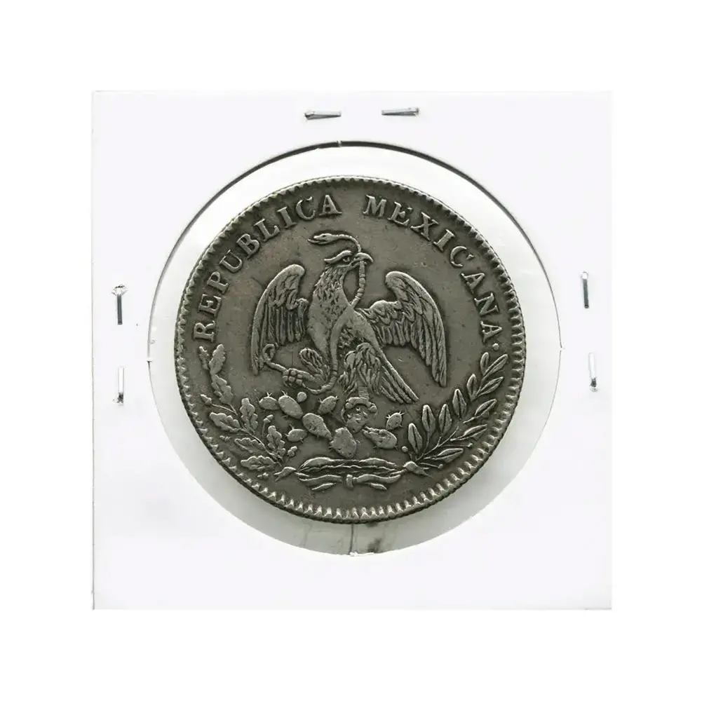 1844 Go PM 4 Real First Republic- Federal Coinage - Image 2