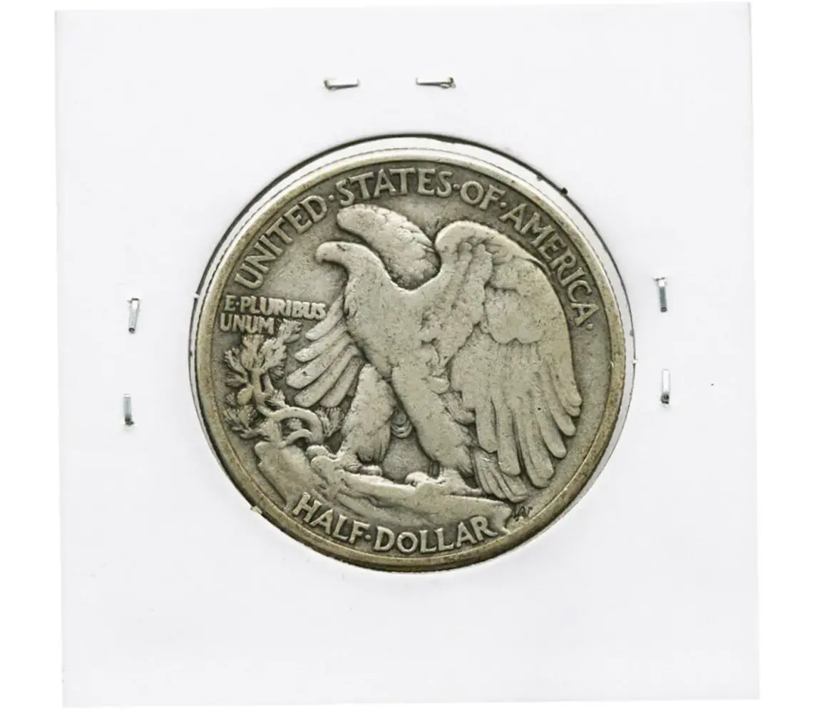 1946 DD Reverse 50C Walking Liberty Half Dollar - Image 2