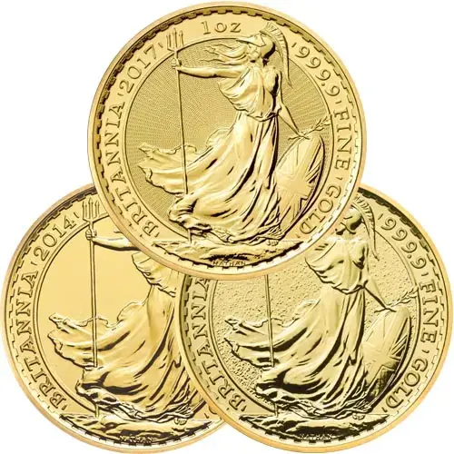 1 oz British Gold Britannia Coin