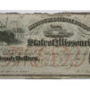 1860's $20 Missouri Defence-Bond Obsolete Note Cr.21A