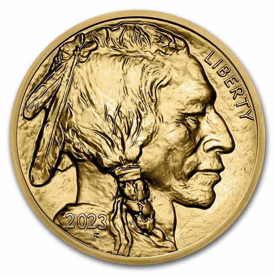$50 2023 1 oz Gold Buffalo Coin