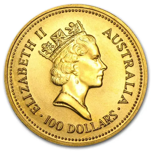 1 oz Australia .999 Gold Kangaroo BU (Random Year) - Image 2