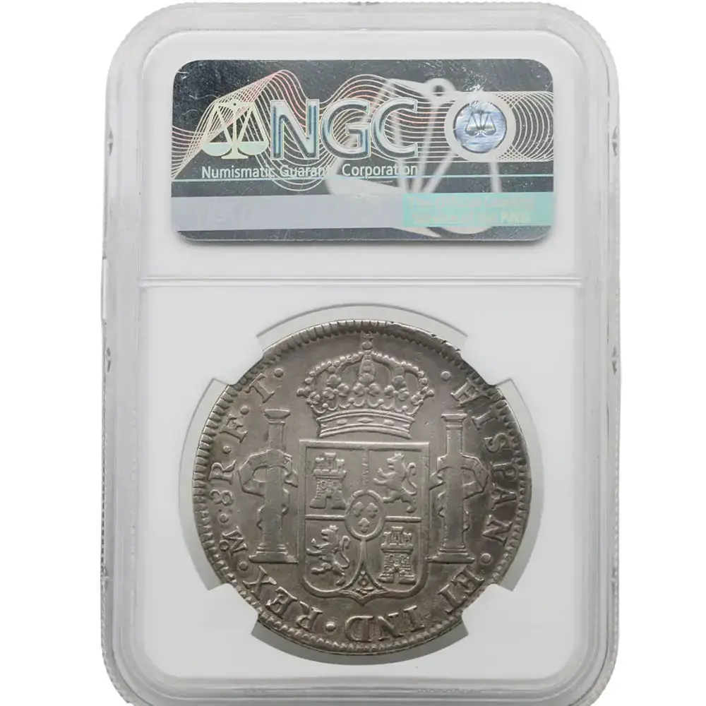 1801-MO|FT/FM Mexico 8 Reales NGC VF 35 - Image 2