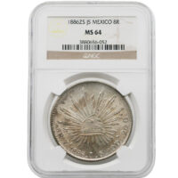 1886-ZS|JS Mexico 8 Reales